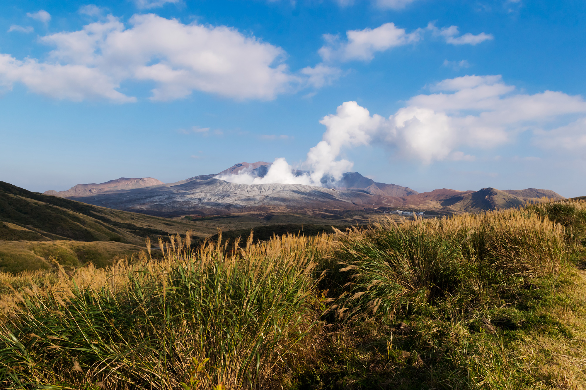 Mount Aso in Japan