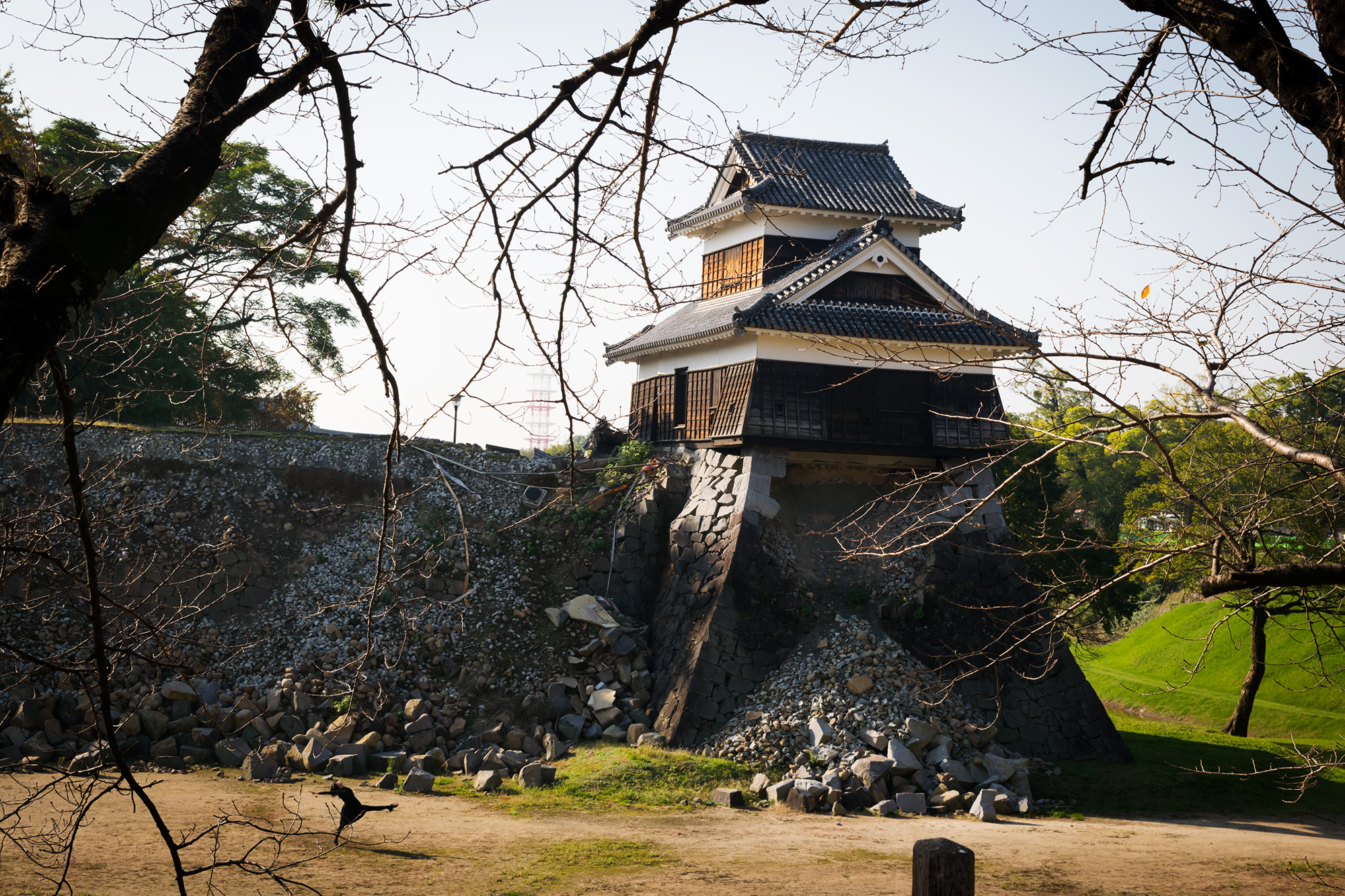 Kumamoto castle in Japan